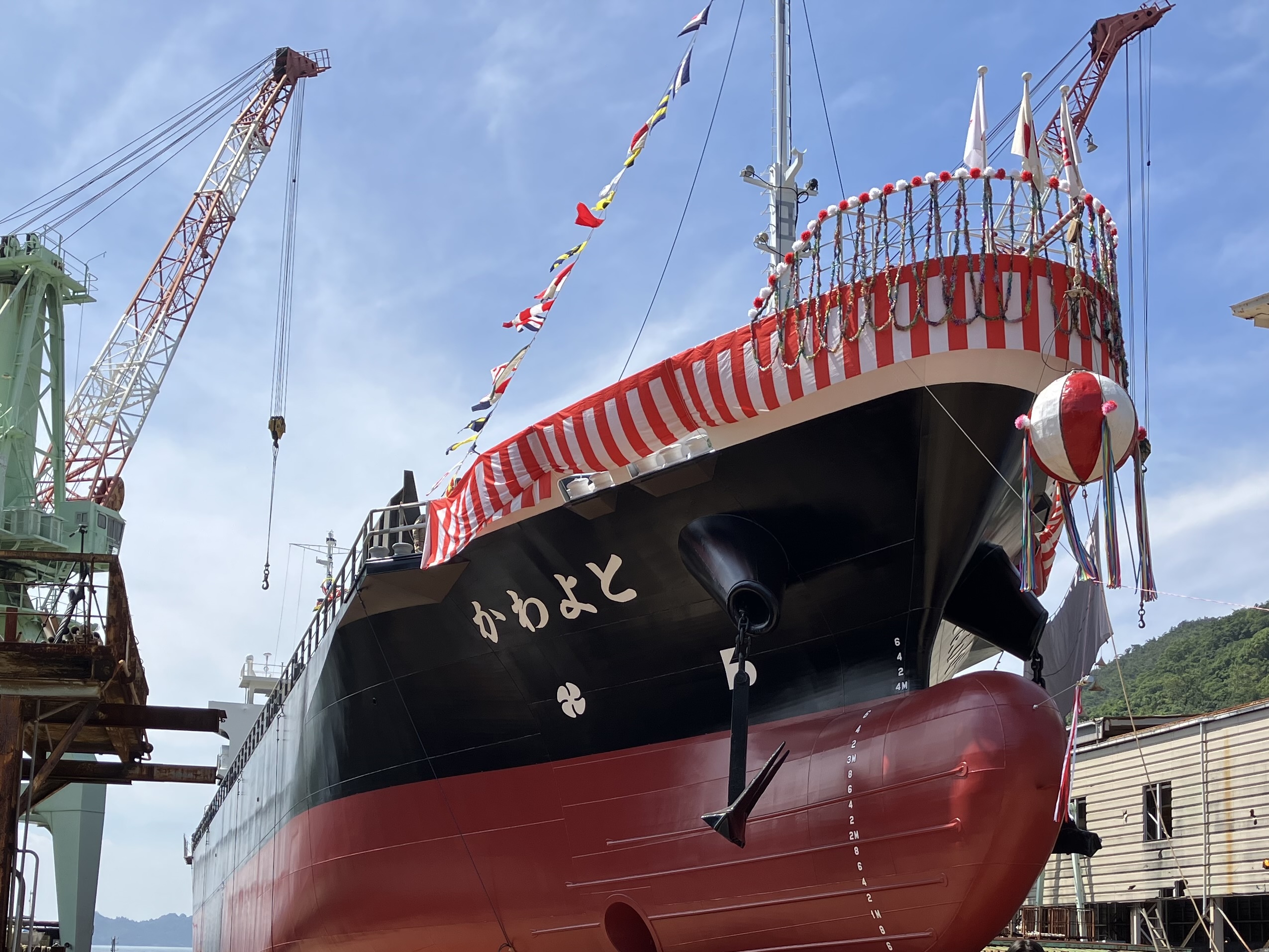 【進水式に参加してきました】造船所で履かれていたアシックス安全靴も紹介！